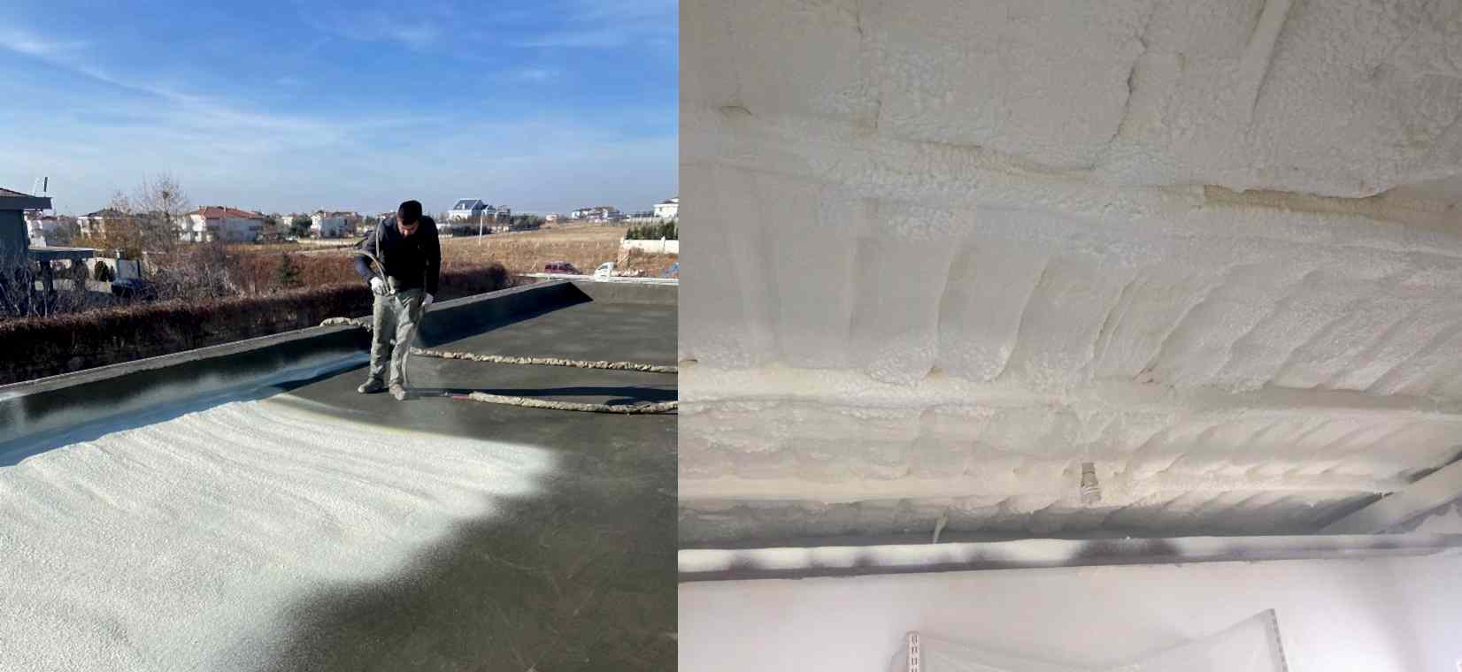 Poliüretan Isı Yalıtımı Köpüğü Uygulamamız