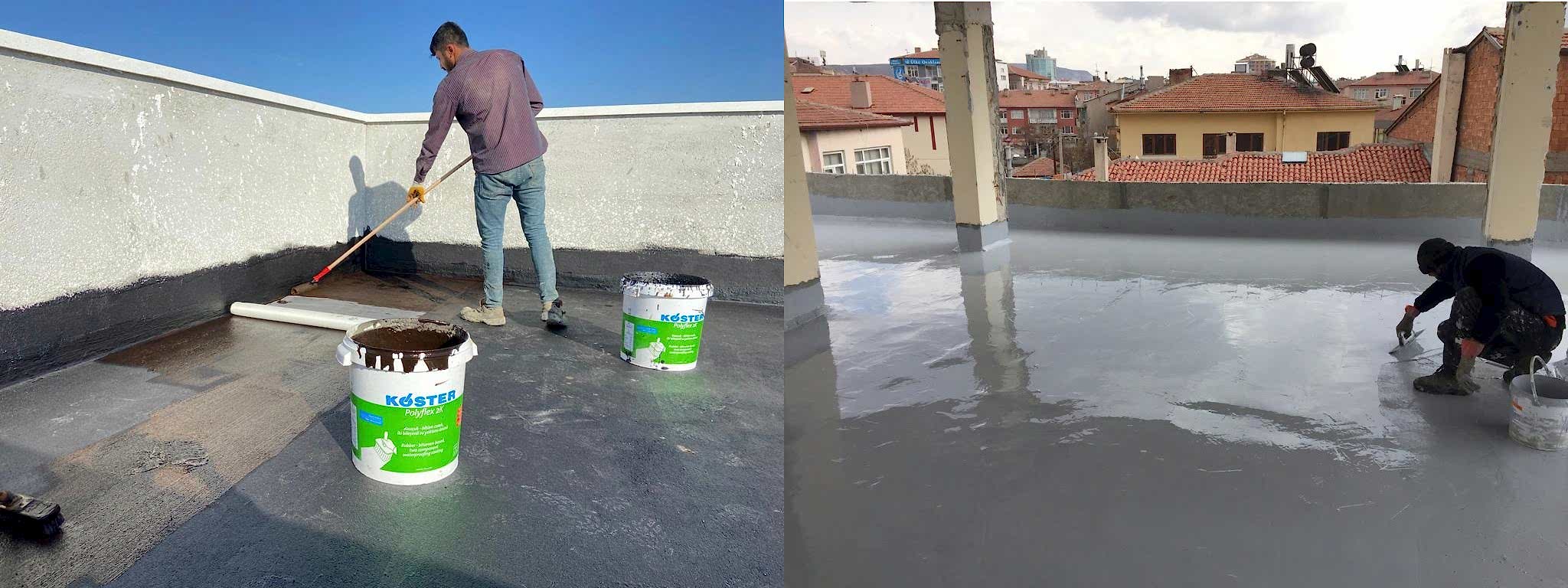 Teras Su İzolasyonu Uygulamamız