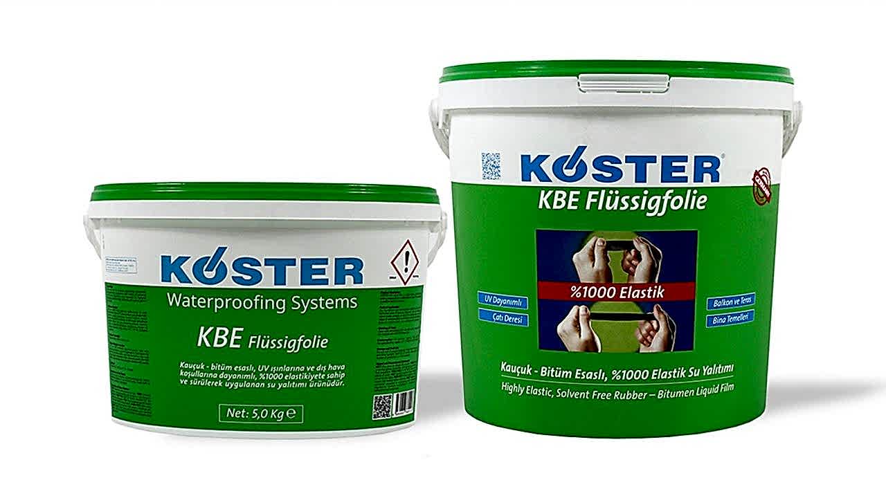 Kauçuk - Bitüm Esaslı Su Yalıtımı